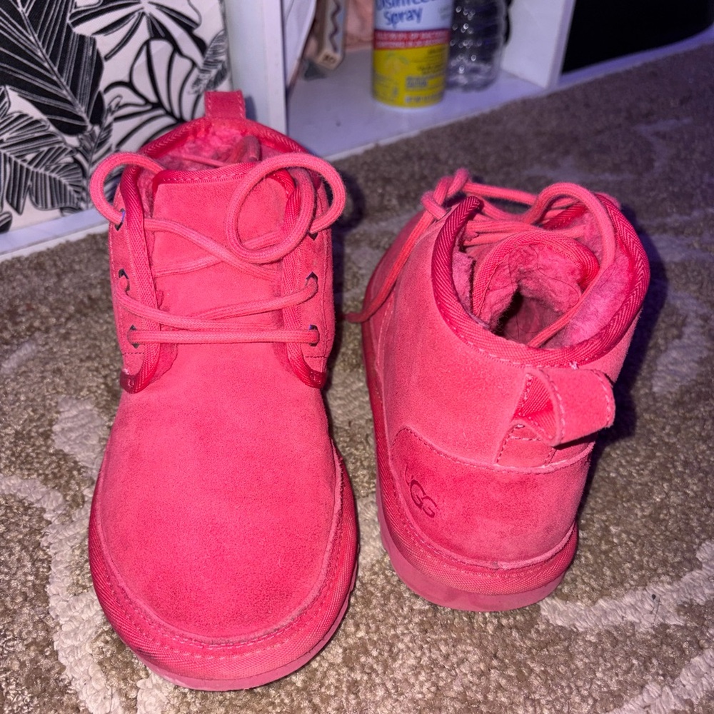 UGG Kids Bright Pink Boots